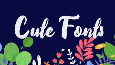 Cute Fonts Guide for Fun and Simple Designs