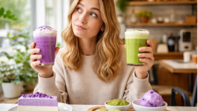 What is the difference between ube and matcha?