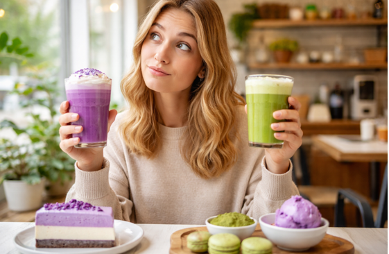 What is the difference between ube and matcha?